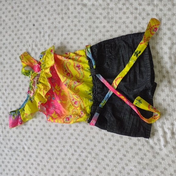 Bright & Colorful Dress, Romper Set - Picture 5 of 11